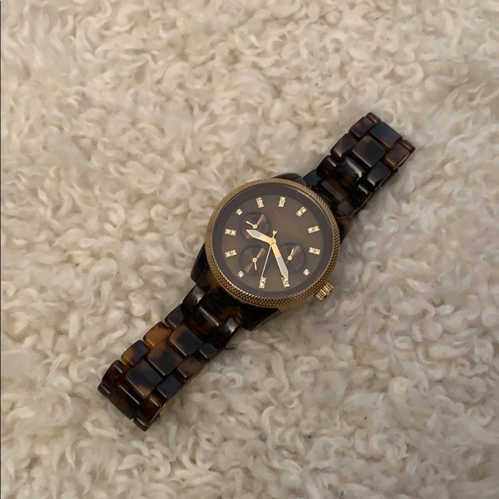 😍 Ceramic Tortoise shell MK watch 😍